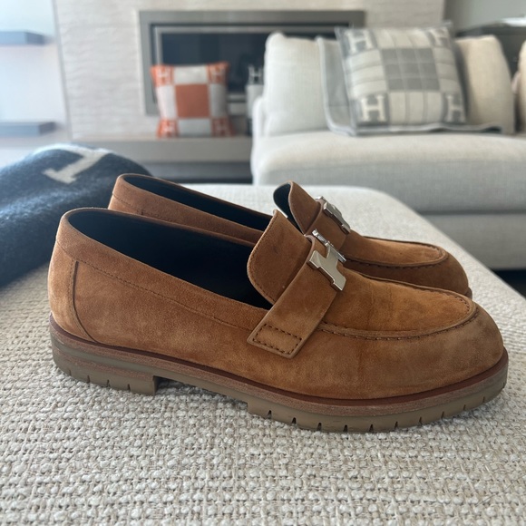 Hermes shoes loafers 37 - Picture 5 of 6